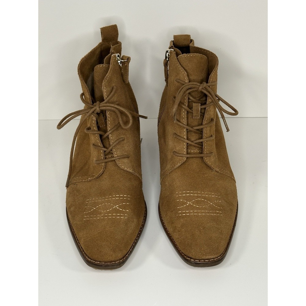 Kelsi Dagger, Brooklyn Get Away Bootie, Women's Lace Up Western Boots, Brown, 10 - Picture 3 of 8